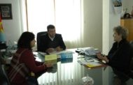 Претставници на Организацијата на жени на Пехчево во посета на градоначалникот Поповски